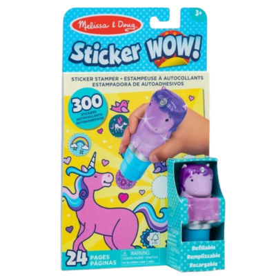 Melissa & Doug Sticker WOW!™ Activity Pad & Sticker Stamper 1