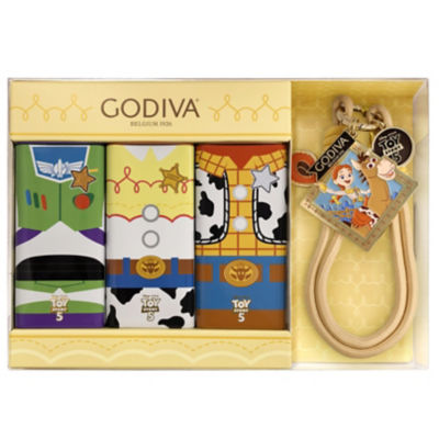 GODIVA × TOY STORY 巧克力豆禮盒套裝(内附鑰匙圈) 1