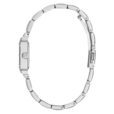 GUESS Women's 21mm Silver-Tone Stainless Steel Watch (GW1157L1) 5