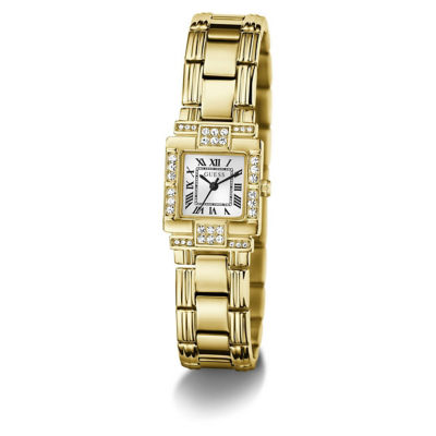 GUESS Women's Gold-Tone Stainless Steel Watch (GW1157L2) 3