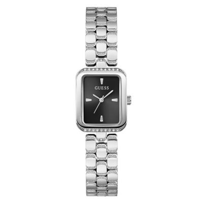 GUESS Women's 28mm Silver-Tone Stainless Steel Watch (GW0865L7) 1