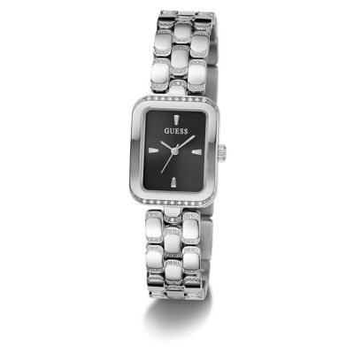 GUESS Women's 28mm Silver-Tone Stainless Steel Watch (GW0865L7) 5