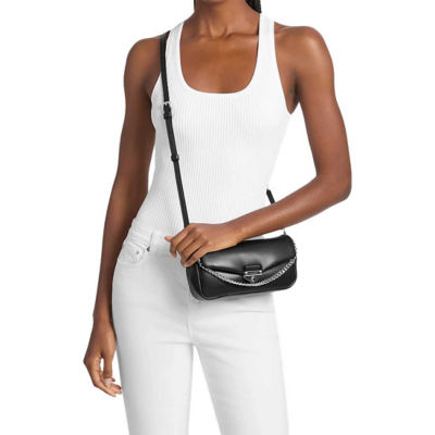MICHAEL KORS Soho Small Convertible Crossbody Bag Black 35S6S1SC1Y 3
