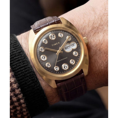 Timex TIMEX LAB 37mm Watch - Brown (TW2Y82100) 8