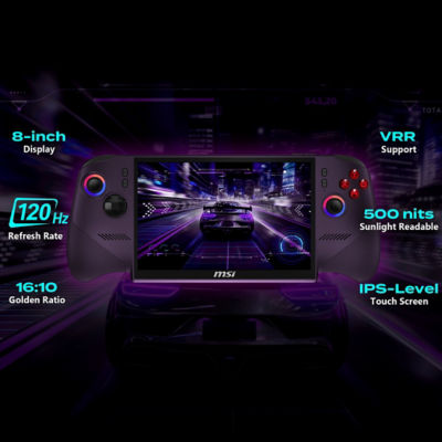 MSI Claw 8 EX AI+ CG3EM（Intel® Arc Graphics）虚空紫首发套装 6