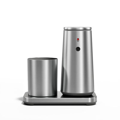 SIMPLEHUMAN Sensor Pump Foam with Rinse Cup - Brushed 3