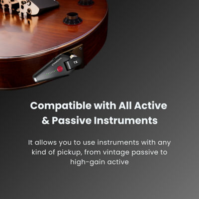 CKMOVA Vocal G V1 Wireless Guitar & Bass System (1/4" TS) - Black 9