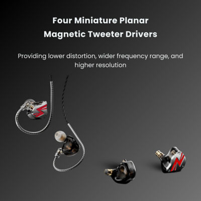 CKMOVA Vocal G V7 Wireless In-Ear Monitor System for XLR with ME-E1 Earphones (1T1R) 7