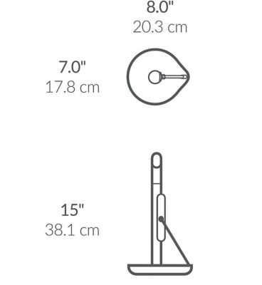 SIMPLEHUMAN Paper Towel Holder - Brass 4