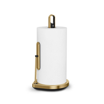 SIMPLEHUMAN Paper Towel Holder With Spray - Brass 4