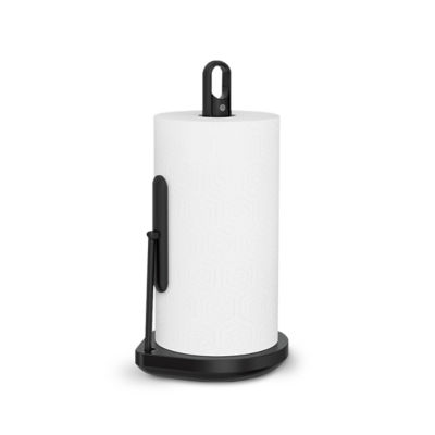 SIMPLEHUMAN Paper Towel Holder With Spray - Black 4
