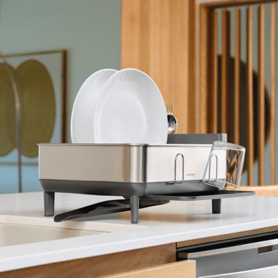 SIMPLEHUMAN Compact Dishrack - Brushed 5