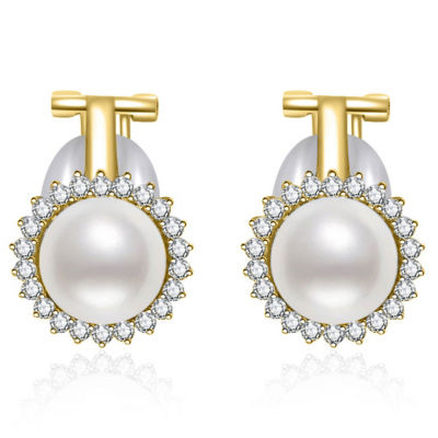 Pearly Lustre Clip-On Freshwater Pearl Earrings WE00601 1