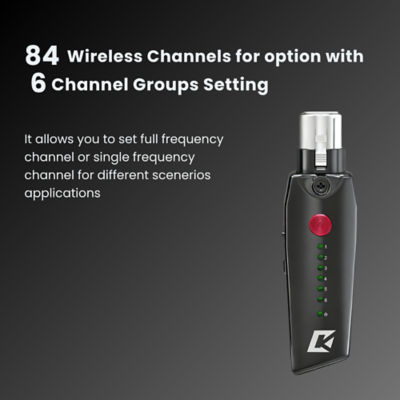 CKMOVA Vocal G V12 Wireless Audio System with Dynamic Microphone 4