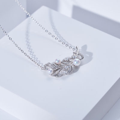 Pearly Lustre Top Grade Freshwater Pearl Necklace WN00836 | FEATHER 4