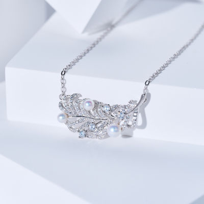 Pearly Lustre Top Grade Freshwater Pearl Necklace WN00836 | FEATHER 6
