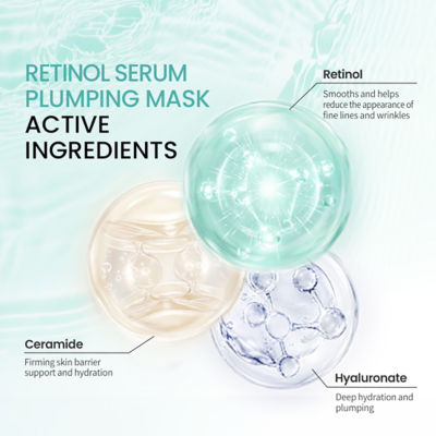 OOTD Beauty Retinol Serum Plumping Mask (10 Sheets) 5