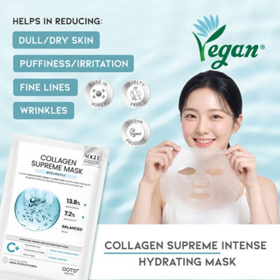 OOTD Beauty Collagen Supreme Mask (10 Sheets) 3