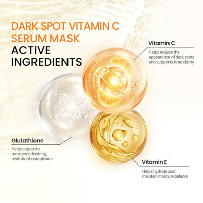 OOTD Beauty Dark Spot Vitamin C Serum Mask (10 Sheets) 4