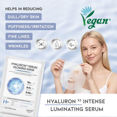 OOTD Beauty Triple Hyaluron Acid Mask (10 Sheets) 3