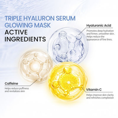 OOTD Beauty Triple Hyaluron Acid Mask (10 Sheets) 5