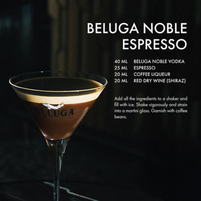 BELUGA NOBLE VODKA 40% 1000ML 4
