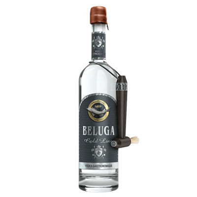 Beluga Gold Line Vodka Leather Gift Pack 40%