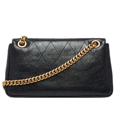 TORY BURCH Small Charlie Quilted Shoulder Bag Black 185829 2