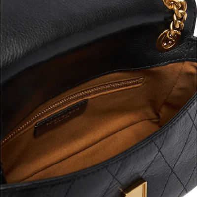 TORY BURCH Small Charlie Quilted Shoulder Bag Black 185829 3