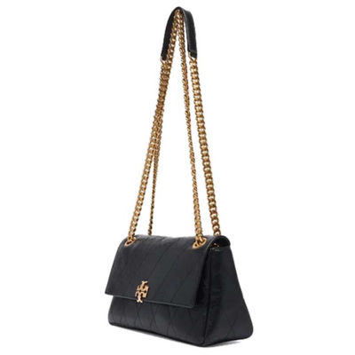 TORY BURCH Small Charlie Quilted Shoulder Bag Black 185829 5