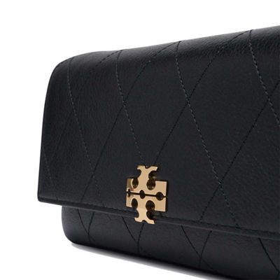 TORY BURCH Charlie Quilted Chain Crossbody Bag Black 186041 4