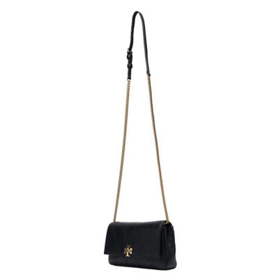 TORY BURCH Charlie Quilted Chain Crossbody Bag Black 186041 5