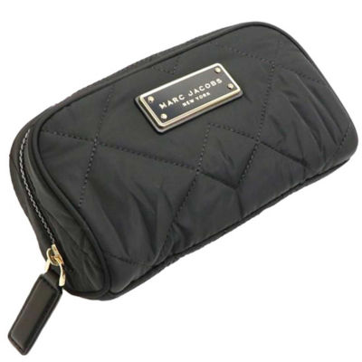 MARC JACOBS Quilted Nylon Cosmetic Case Black 4F5SCP055S02 5