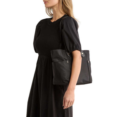 MARC JACOBS Preppy Nylon Tote Bag Black 4S6HTT467H02 6