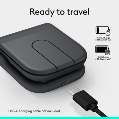 LOGITECH Mobi Fold Ultra-portable wireless mouse 5