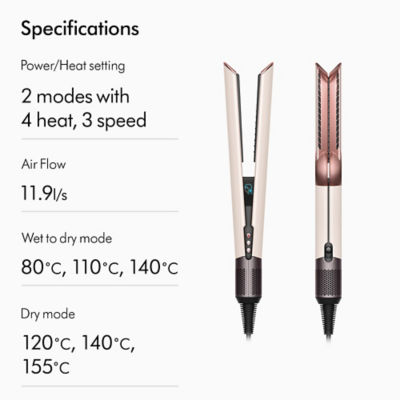 Dyson Airstrait™ Dryer And Straightener (Ceramic Pink/Rose Gold) - NEW 5