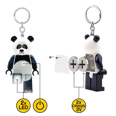 LEGO Panda Guy Figurine Torchlight 7