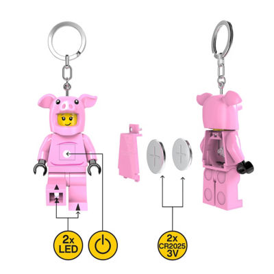 LEGO Piggy Guy Figurine Torchlight 6