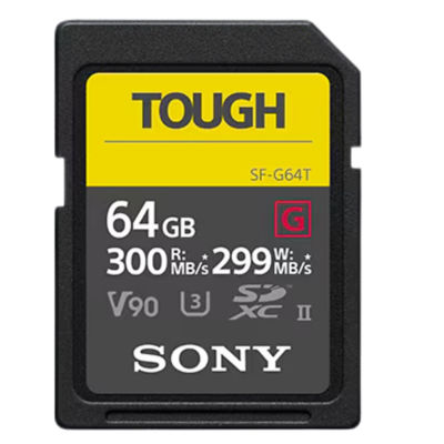 SONY SF-G系列 TOUGH 高耐用存储卡 - 64GB 1