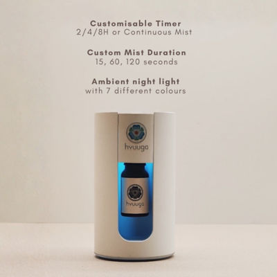 Hyuuga's aromatherapy products [Bundle] Shinrinyoku Play Diffuser + Bergamot Essential Oil 3