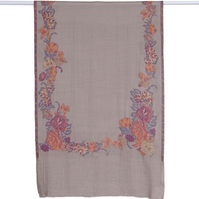 KASHKHA HANDMADE EMBROIDERED WOOL SHAWL 1