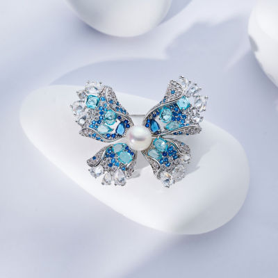Pearly Lustre Top Grade Freshwater Pearl Brooch WC00122 | BUTTERFLY 6
