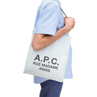 A.P.C. Lou Tote Bag Bleu Clie COHMN-M67064 3