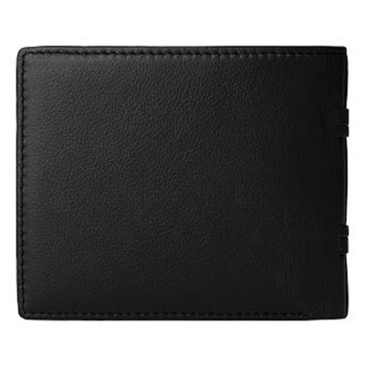 BRAUN BÜFFEL Braun Buffel Sitch Bifold Centre Flap Wallet With Coin Compartment in Black 3