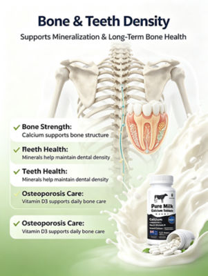 SINGCHOICE Pure Milk Calcium Tablets 6