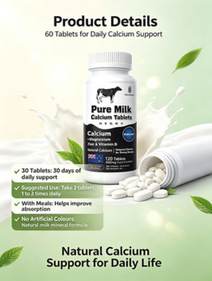 SINGCHOICE Pure Milk Calcium Tablets 9