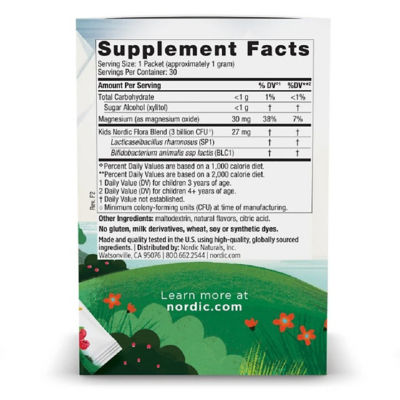 NORDIC NATURALS 儿童益生菌速溶粉 30s 3