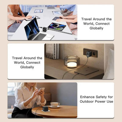 Olloes GaN 45W Universal Travel Adapter 7