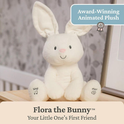Gund Animated Flora the Bunny 12" 13