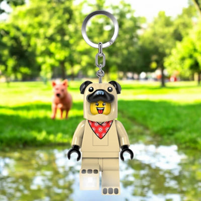 LEGO Pug Costume Guy Figurine Torchlight 11